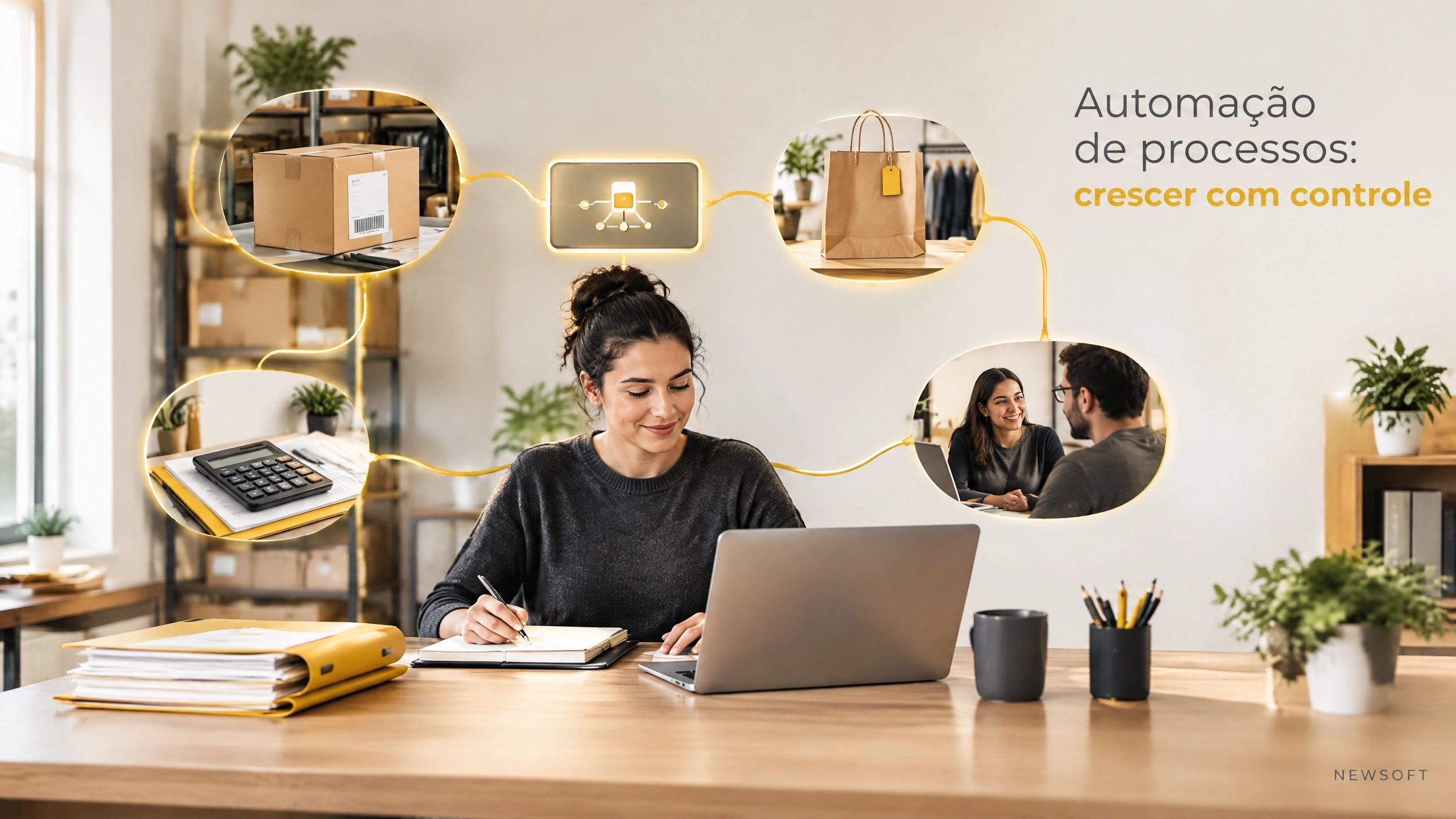 O que uma empresa ganha quando automatiza processos